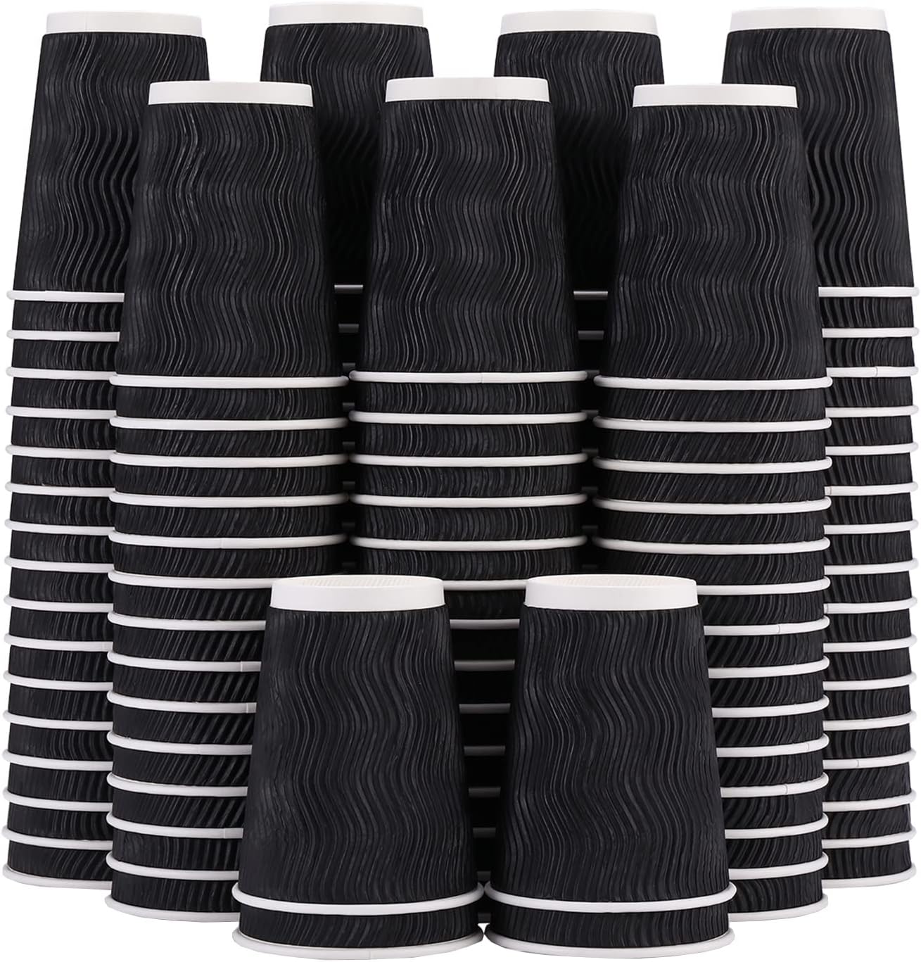 Lamosi 12 oz Ripple Cups