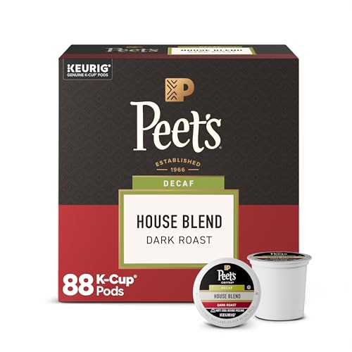 Peet's Decaf House Blend (88 ct)
