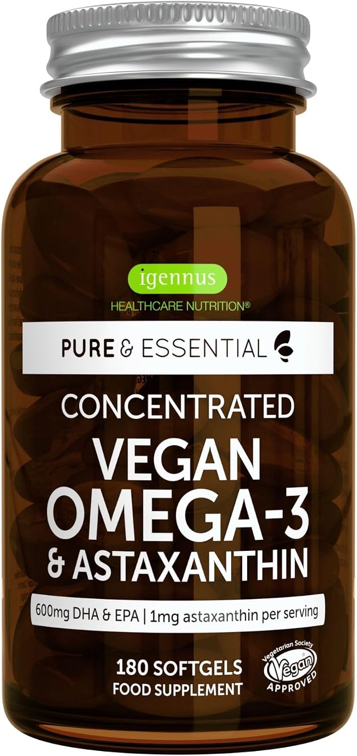 Igennus Vegan Omega-3 Algae Oil