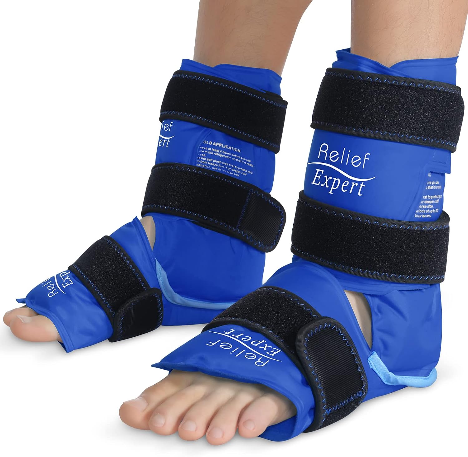 Relief Expert Ankle Ice Pack Wrap (2-Pack)