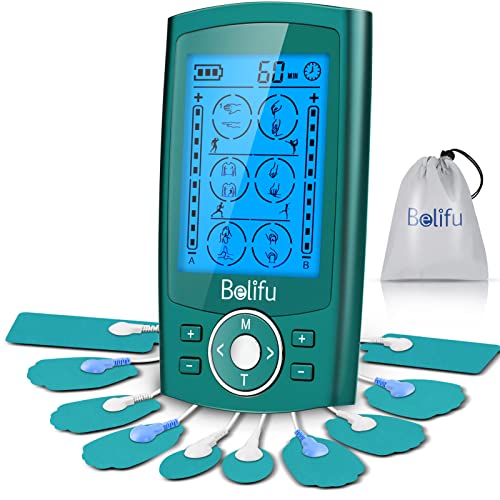 Belifu Dual Channel TENS EMS Unit (Top Rated)