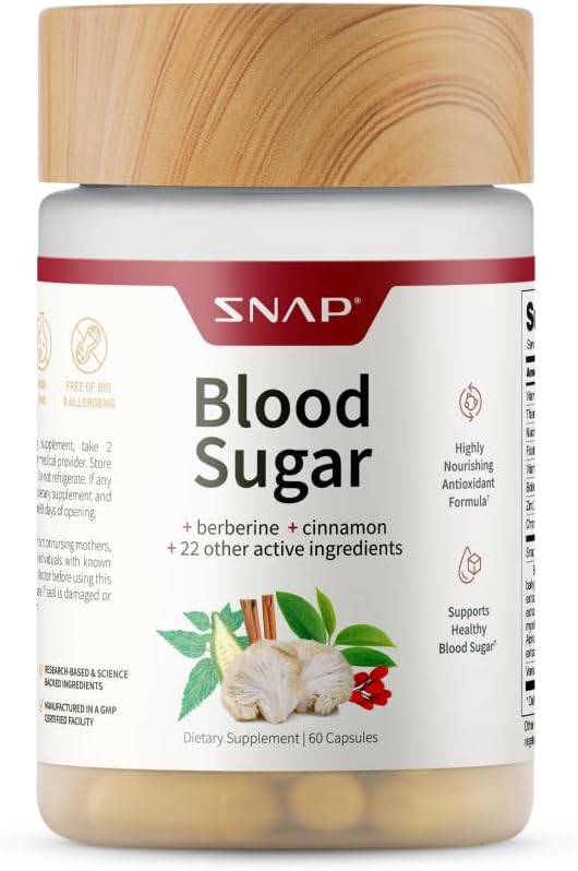 Snap Supplements Blood Sugar Blend
