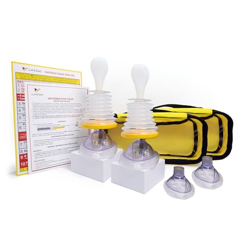 LifeVac Yellow Travel Kit 2 Pack