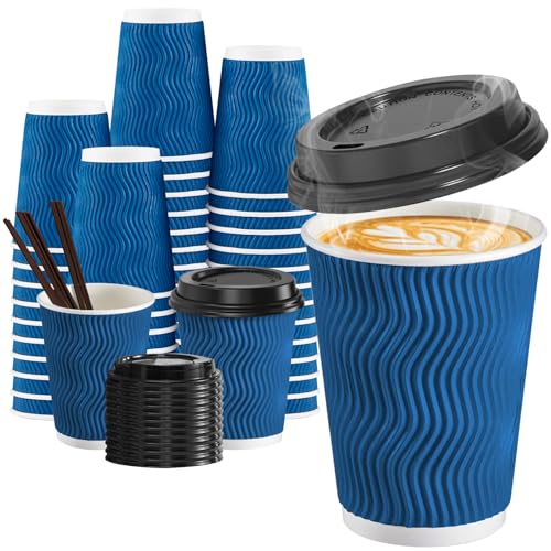 SIUQ 12 oz Disposable Cups (Navy)