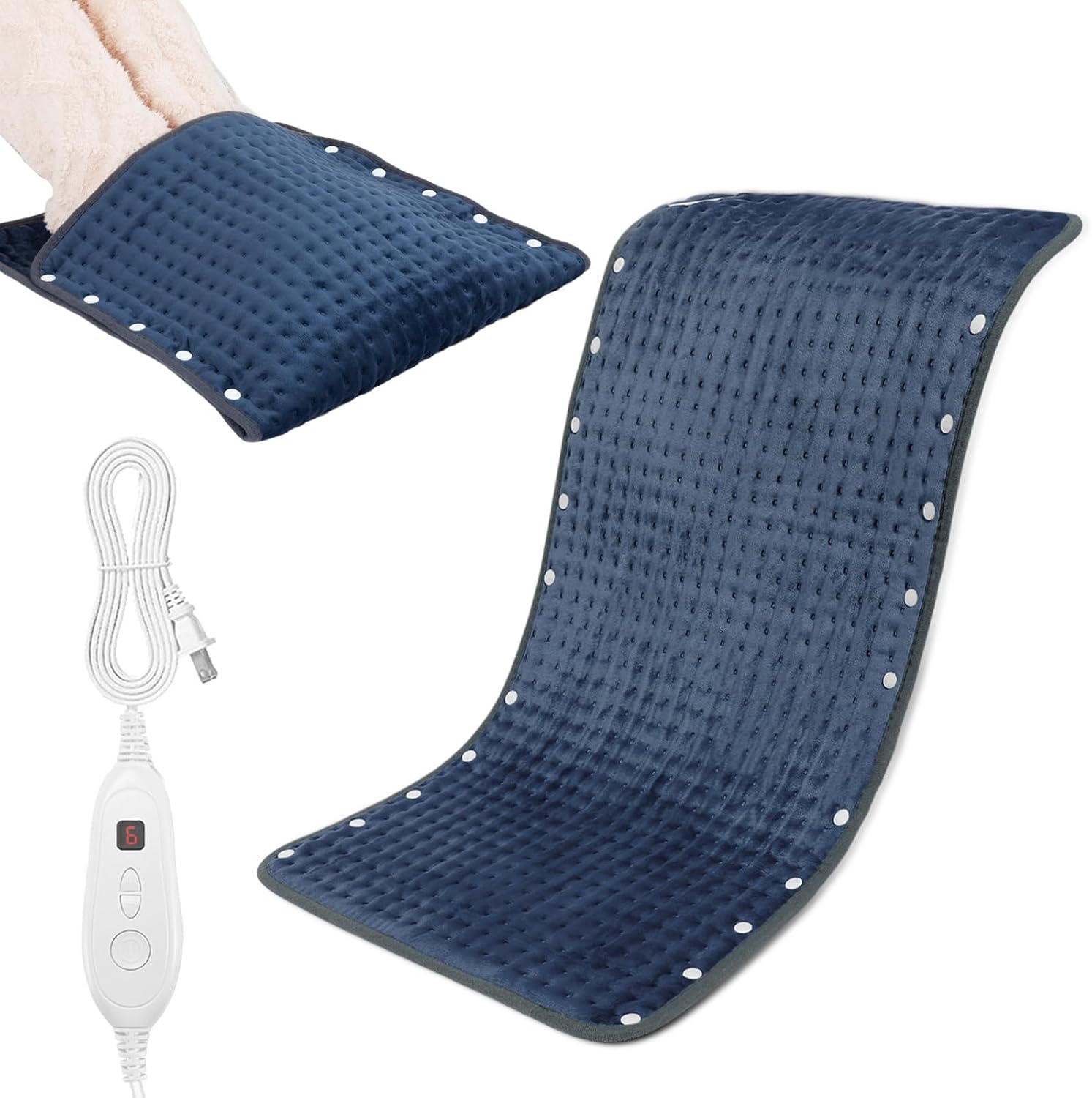 DAILYLIFE Heating Pad with Bottom