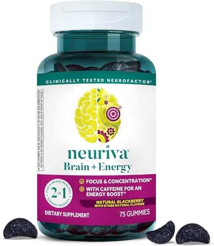 NEURIVA Brain + Energy Gummies