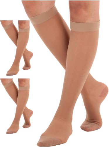 ABSOLUTE SUPPORT (3 Pairs) - Beige