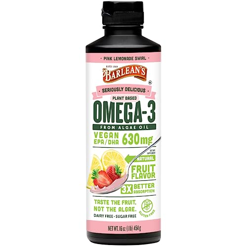 Barlean's Pink Lemonade Vegan Omega 3