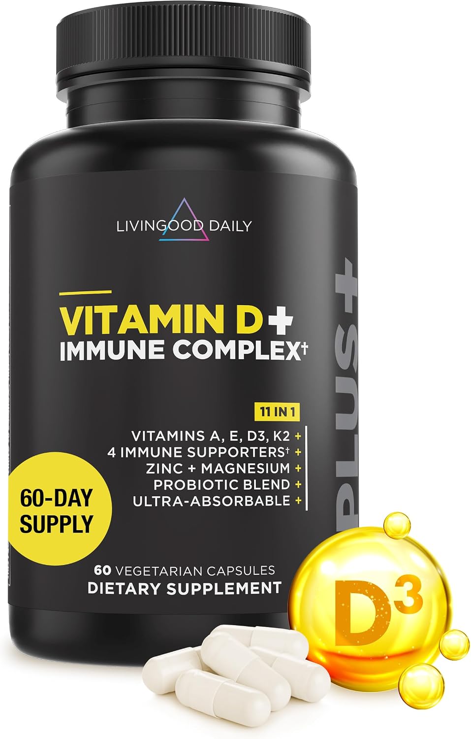 Livingood Daily Vitamin D + Immune Complex