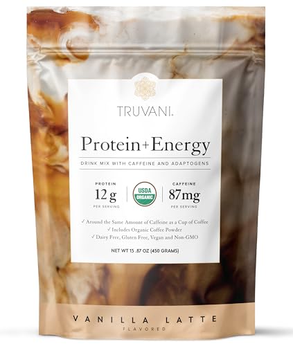 Truvani Protein + Energy (Vanilla Latte)