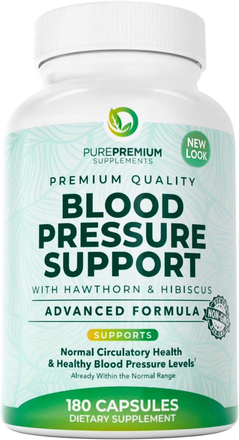 PurePremium Blood Pressure Supplements