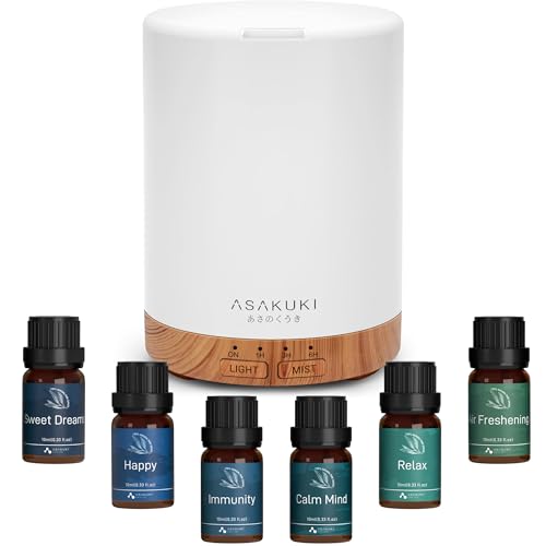 ASAKUKI Essential Oil Diffuser
