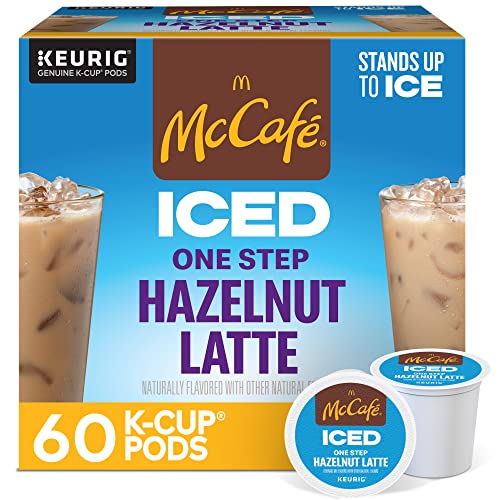 McCafe ICED Hazelnut Latte