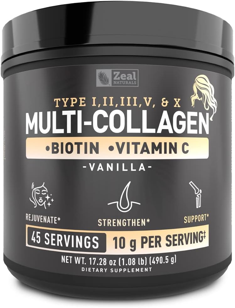 Zeal Naturals Multi Collagen (Vanilla)