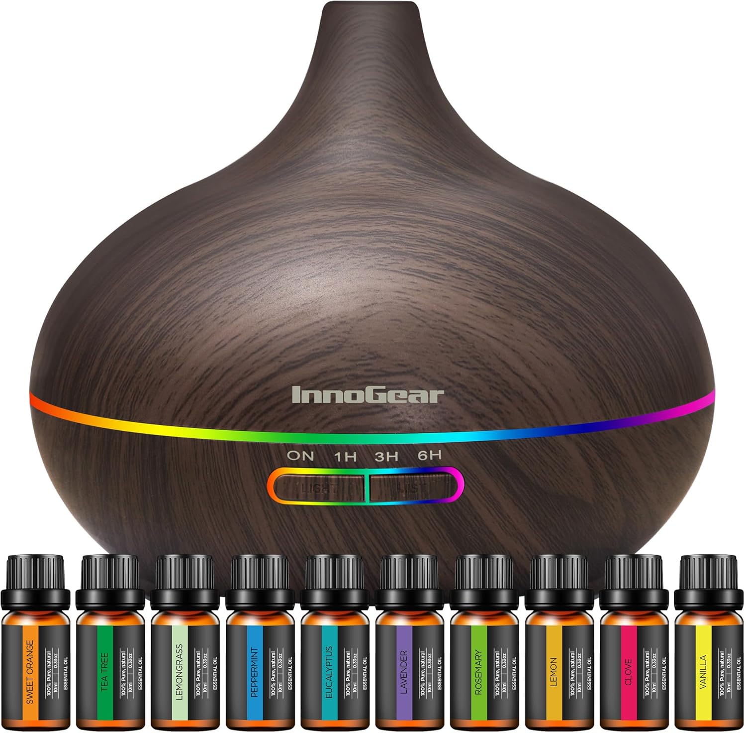 InnoGear 400ml + 10 Oils (Dark)