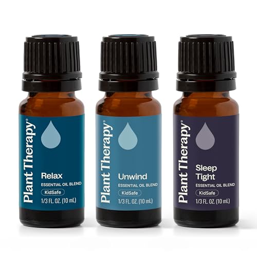 Plant Therapy Sleep Easy Essential Oil Blend Set