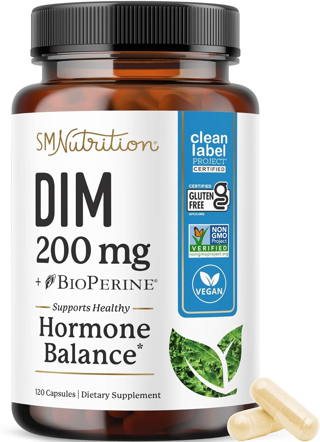 SMNutrition DIM 200 mg (120 Ct)