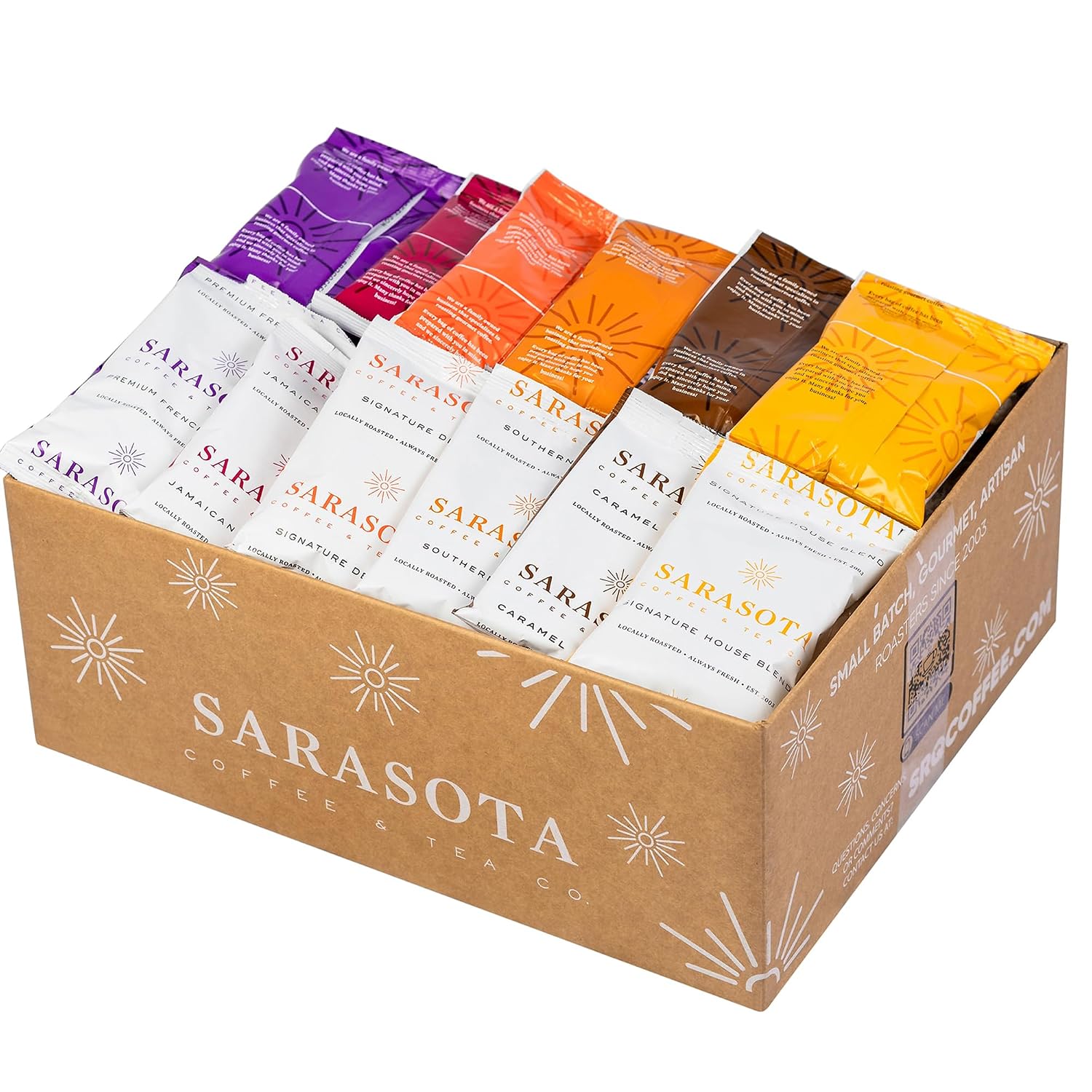 Ground Coffee | Gift Set Sampler Pack Variety