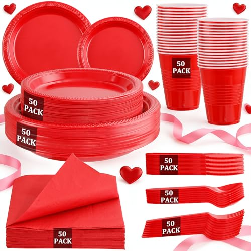 MirthMood 350PCS Red Set