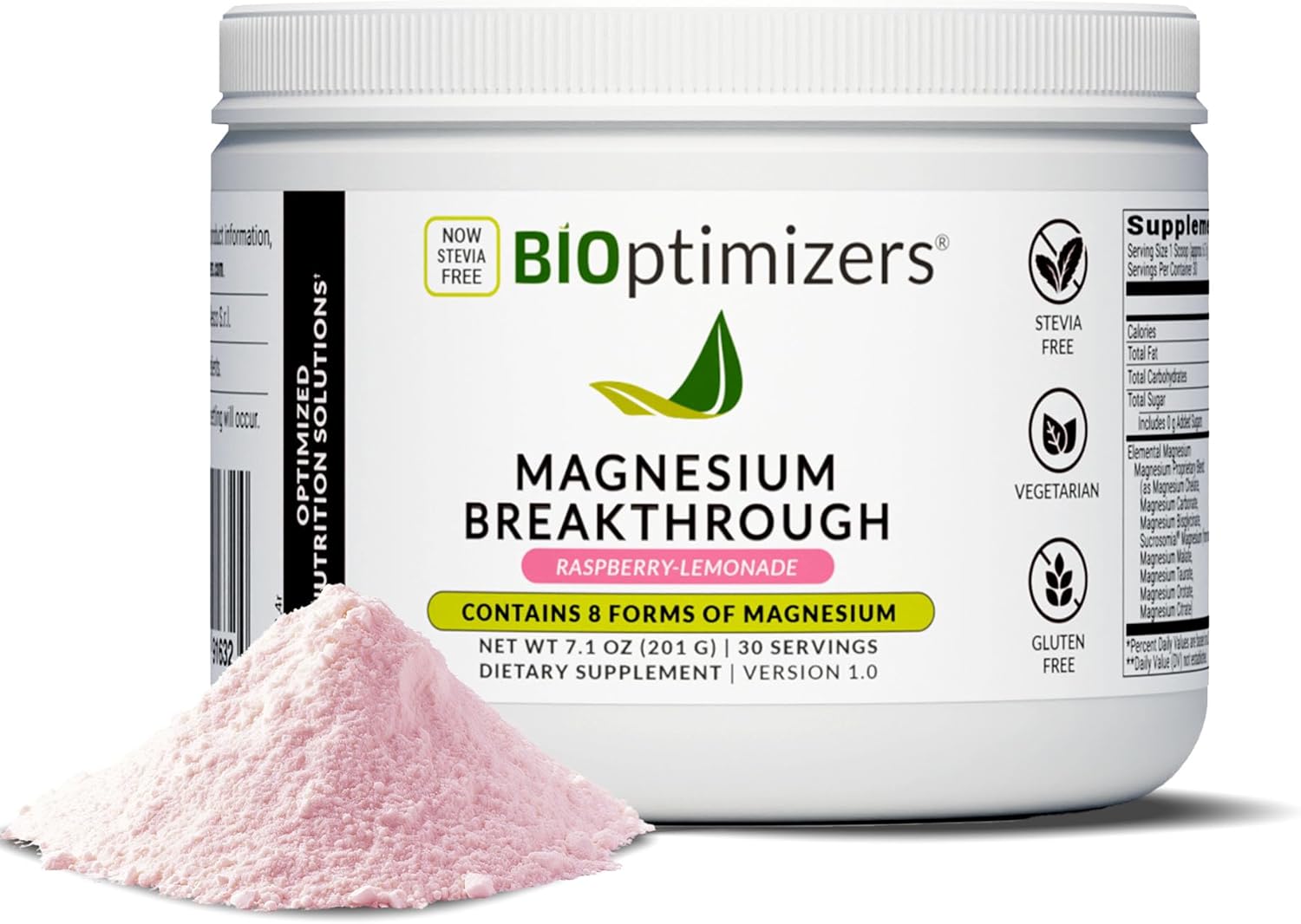 BIOptimizers Magnesium Breakthrough (Raspberry)