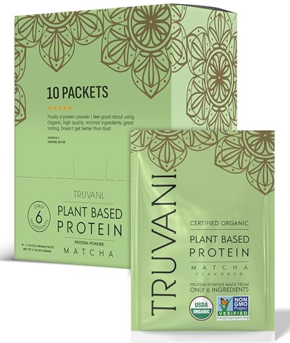 Truvani Vegan Pea Protein — Matcha