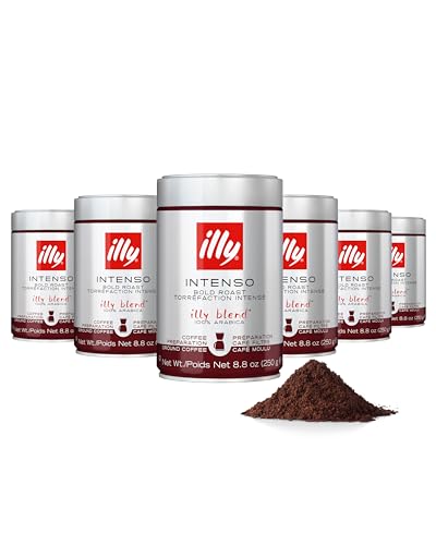 Illy Ground Drip Coffee - Intenso