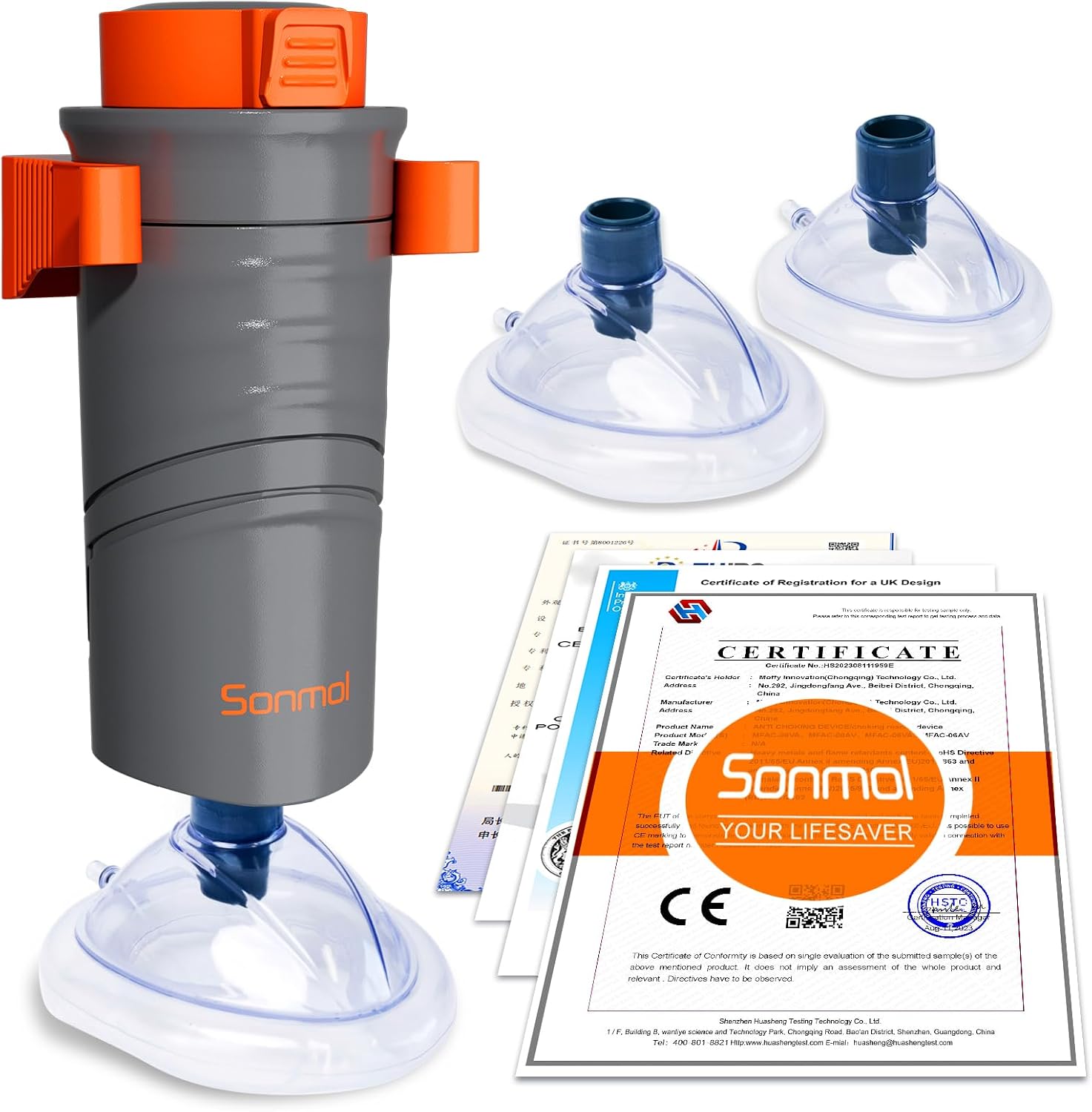 Sonmol Automatic Choking Rescue Device