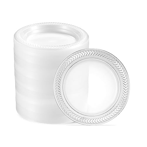 PLASTICPRO 6" Clear Plastic Plates (480)