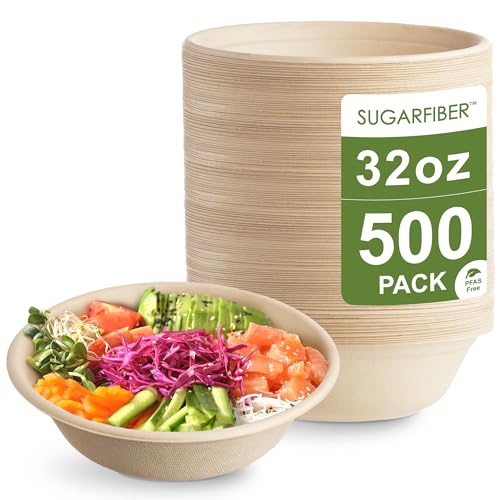 Harvest Pack 32oz Compostable Bowls