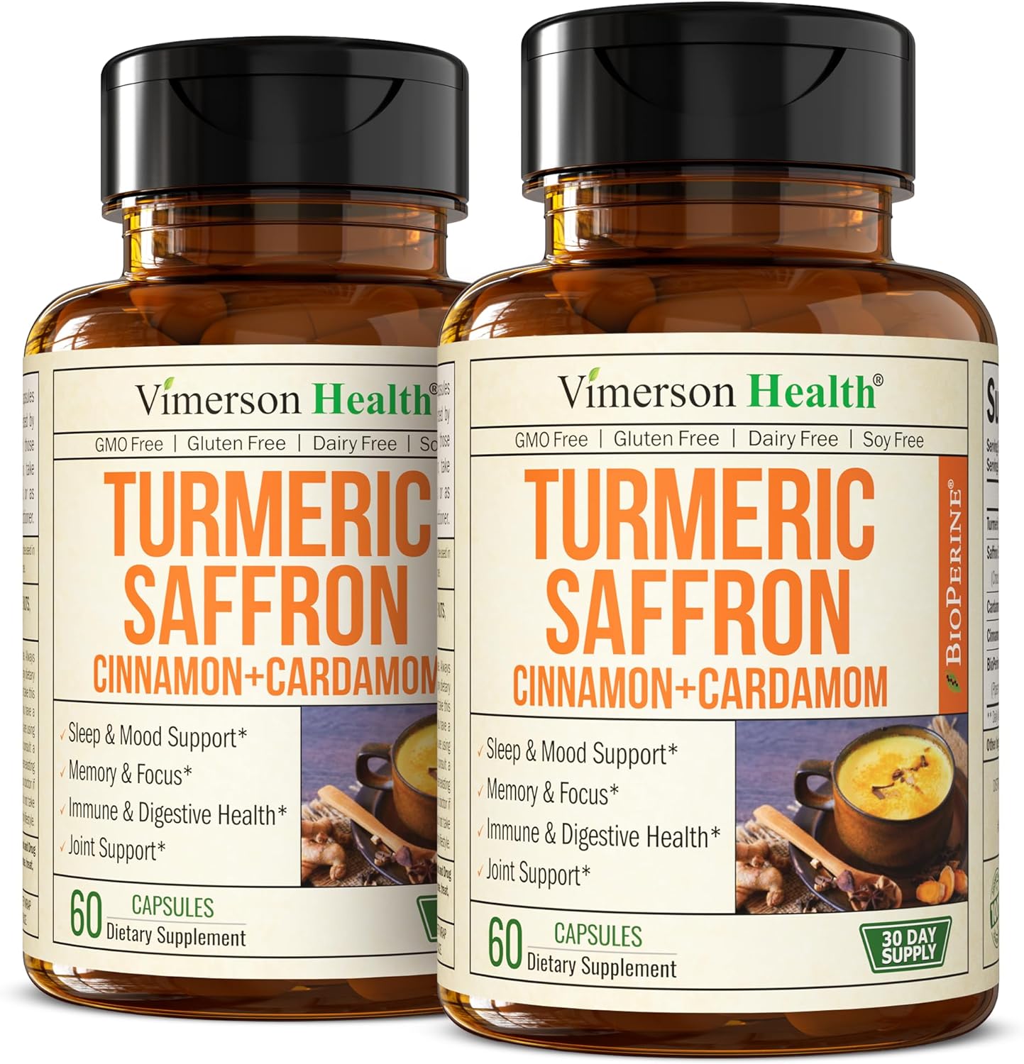 Vimerson Saffron & Turmeric Blend