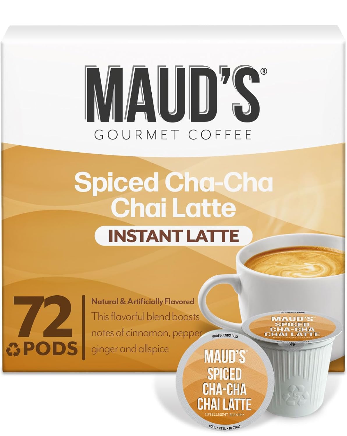 Maud's Chai Tea Latte Pods
