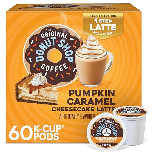 Original Donut Shop Pumpkin Caramel Cheesecake
