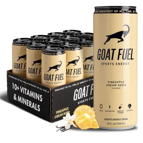 G.O.A.T. Fuel Energy Drink (Pineapple Cream Soda)