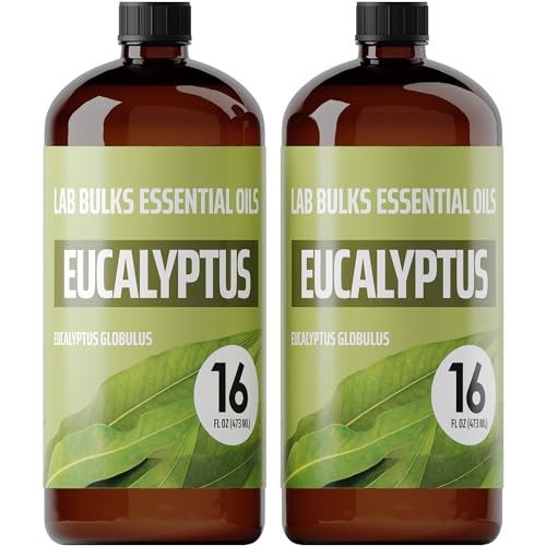 LAB BULKS Eucalyptus Essential Oil 2‑Pack