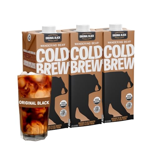 Wandering Bear Straight Black Organic Cold Brew