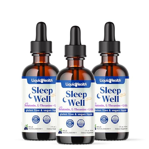LIQUIDHEALTH Sleep Well Melatonin Drops