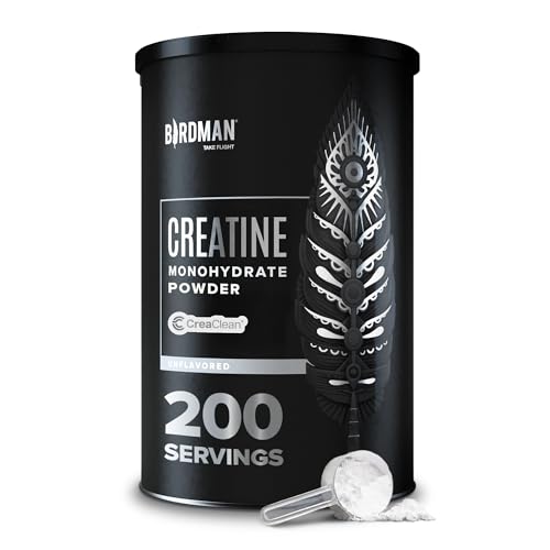 Micronized Creatine Monohydrate Powder, Muscle Recovery, Caffeine Free, Creatine Pre Workout, Vegan, Post Workout, Gluten Free, Sugar Free | 200 Servings (5 Grams Each) | 2.2lb.