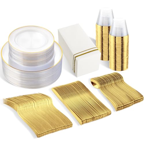 SUT Clear & Gold 350Pcs Set