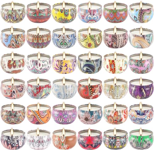 Set of 36 Scented Candles