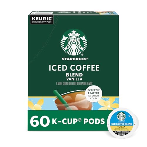 Starbucks K-Cup Iced Coffee Blend (Vanilla)