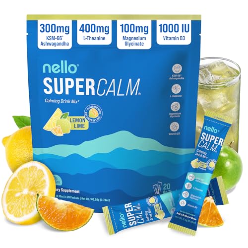 Nello Supercalm Drink Mix - Lemon Lime