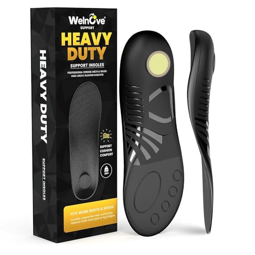 220+ lbs Heavy Duty Arch Support Insoles (Welnove)
