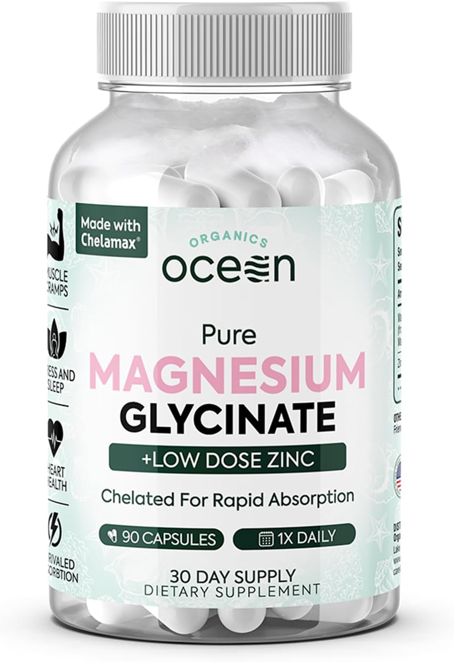 Organics Ocean Magnesium Glycinate