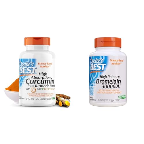 Doctor's BEST Curcumin + Bromelain