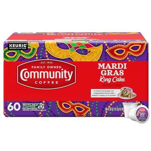 Community Coffee Mardi Gras King Cake