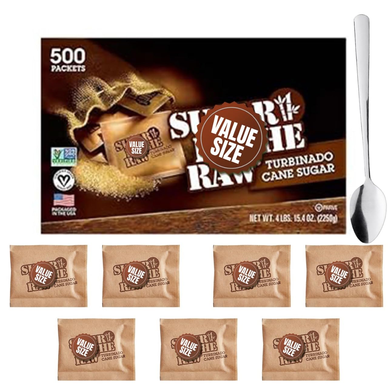 Sugear InThe Raw Packets 500 Count