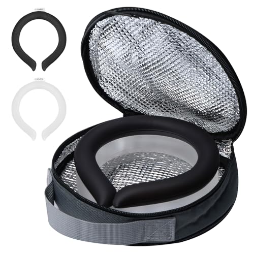 2PCS Neck Cooling Tube (Black+White)