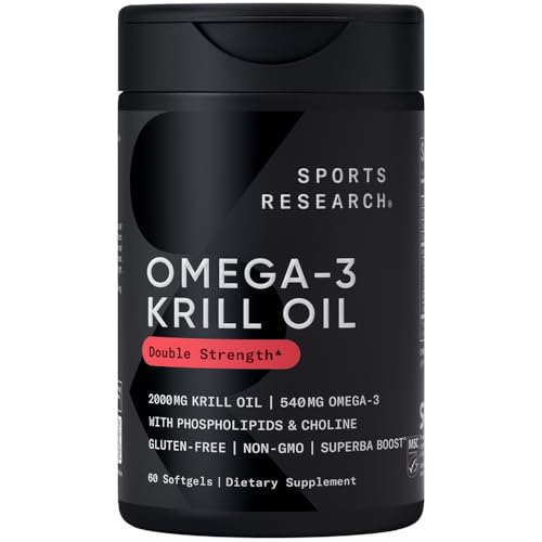 Sports Research Omega-3 Krill Oil