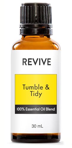 Tumble & Tidy Essential Oil Blend 30mL by Revive Essential Oils - 100% Pure Therapeutic Grade, for Diffuser, Humidifier, Massage, Aromatherapy, Skin & Hair Care