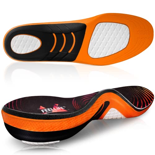 FEELLIFE Plantar Fasciitis Relief Shoe Insoles
